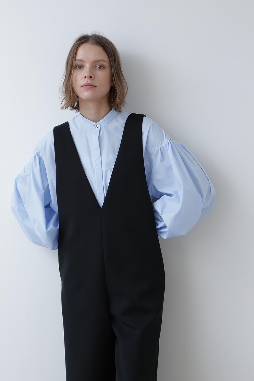 【ル フィル/LE PHIL】の《LE PHIL》ライトタイプライターギャザーブラウス 人気、トレンドファッション・服の通販 founy(ファニー) 　ファッション　Fashion　レディースファッション　Fashion for Women　トップス・カットソー　Cut & Sew Tops　シャツ・ブラウス・オフィスカジュアル　Elegant Blouses & Button-Ups　おすすめ　Recommended / Our Picks　ギャザー　Gathered, Ruffled　スリット　Slit, Slit Detail　スリーブ　Sleeve, Long Sleeve / Short Sleeve　バランス　Balance, Style Balance　ブロード　Broadcloth, Fine Cotton　ベスト　Vest, Waistcoat　ヨーク　Yoke, Yoke Design　リラックス　Relax, Relaxed Fit　ロング　Long, Long-Length　other-4|ID: prp329100004906342 ipo3291000000036735610