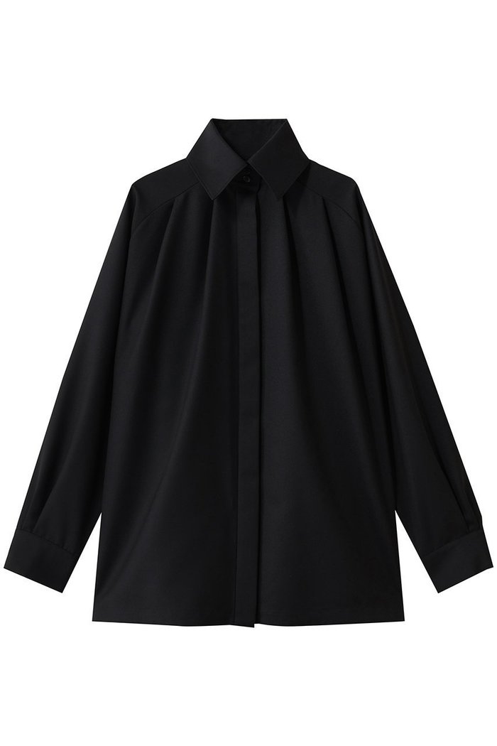 【リムアーク/RIM.ARK】のHigh collar classic blouse/ブラウス インテリア・キッズ・メンズ・レディースファッション・服の通販 founy(ファウニー) https://founy.com/ ファッション Fashion レディースファッション Fashion for Women トップス・カットソー Cut & Sew Tops シャツ・ブラウス・オフィスカジュアル Elegant Blouses & Button-Ups クラシカル Classical, Vintage-Inspired クラシック Classic, Timeless Style シンプル Simple, Minimal スラックス Slacks, Dress Pants スリーブ Sleeve, Long Sleeve / Short Sleeve ハイネック High Neck, Mock Neck フォルム Silhouette, Form ロング Long, Long-Length |ID: prp329100004906359 ipo3291000000037322476
