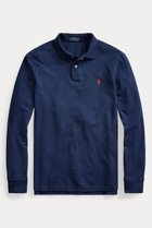【ラルフローレン/RALPH LAUREN / MEN】の【MEN】【POLO RALPH LAUREN】カスタム スリム フィット メッシュ ポロシャツ 人気、トレンドファッション・服の通販 founy(ファニー) ファッション Fashion メンズファッション Fashion for Men アメリカン American Style ウォッシュ Washed Finish スリム Slim, Slim Fit フィット Fit, Slim Fit ポロシャツ Polo Shirt, Collared Tee メッシュ Mesh, Net Fabric 定番 Standard, Basic Item 長袖 Long Sleeve, Full Sleeve thumbnail ネイビー|ID: prp329100004906360 ipo3291000000036735772