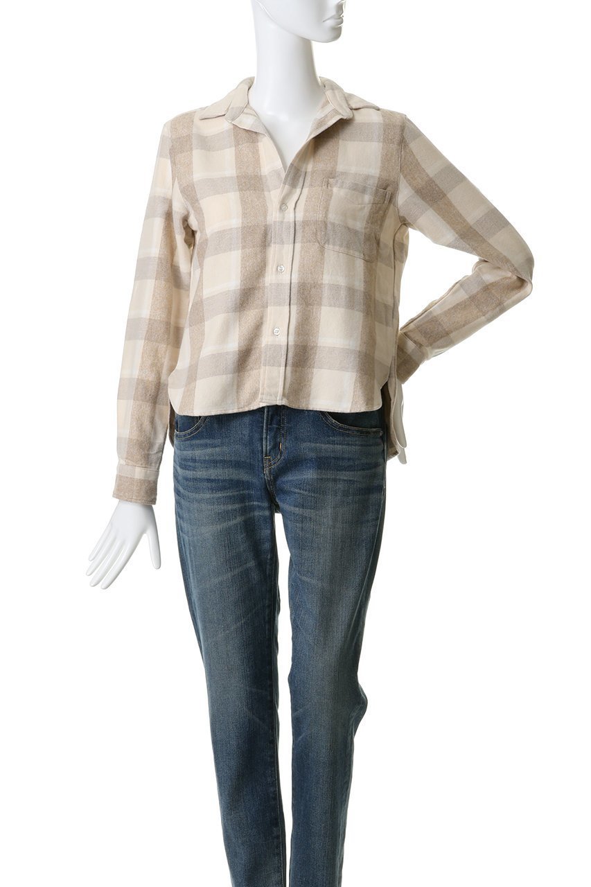 【フランク&アイリーン/Frank&Eileen】のSILVIO イタリアンコットン ブロックチェック シャツ 人気、トレンドファッション・服の通販 founy(ファニー) 　ファッション　Fashion　レディースファッション　Fashion for Women　トップス・カットソー　Cut & Sew Tops　シャツ・ブラウス・オフィスカジュアル　Elegant Blouses & Button-Ups　スリーブ　Sleeve, Long Sleeve / Short Sleeve　チェック　Check, Plaid, Tartan　デニム　Denim, Jeans Material　ブロック　Block, Solid Block Pattern　モダン　Modern, Contemporary　リラックス　Relax, Relaxed Fit　ロング　Long, Long-Length　other-2|ID: prp329100004906362 ipo3291000000036735789