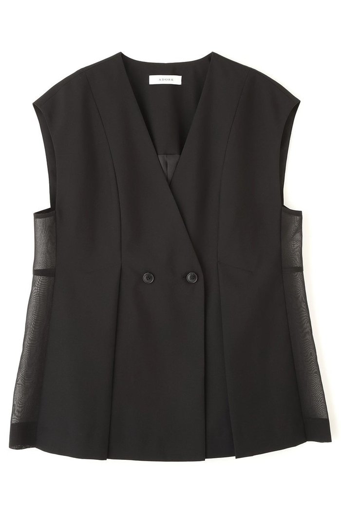 【アドーア/ADORE】のスマートトロピカルブラウス インテリア・キッズ・メンズ・レディースファッション・服の通販 founy(ファニー) https://founy.com/ ファッション Fashion レディースファッション Fashion for Women トップス・カットソー Cut & Sew Tops キャミソール&ノースリーブ Camisoles & Sleeveless Tops シャツ・ブラウス・オフィスカジュアル Elegant Blouses & Button-Ups おすすめ Recommended / Our Picks シアー Sheer, See-Through セットアップ Set-Up, Coordinated Outfit ノースリーブ Sleeveless, No-Sleeve |ID: prp329100004906371 ipo3291000000036735854