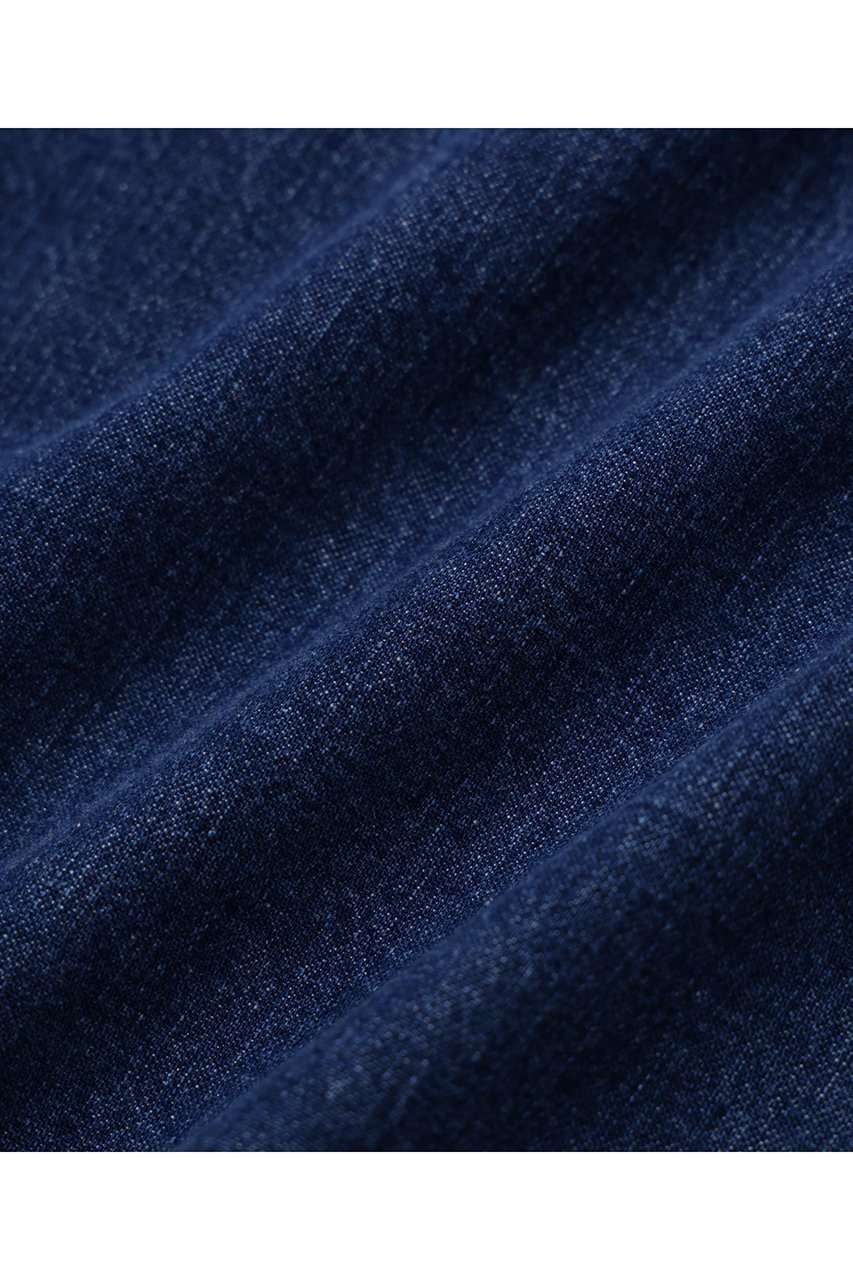 【ヒューエルミュージアム/hueLe Museum】の【STUMBLY】Denim Long Volume Sleeve SH 人気、トレンドファッション・服の通販 founy(ファニー) 　ファッション　Fashion　レディースファッション　Fashion for Women　トップス・カットソー　Cut & Sew Tops　シャツ・ブラウス・オフィスカジュアル　Elegant Blouses & Button-Ups　ボリューム袖・フリルスリーブブラウス　Voluminous & Ruffle Sleeves / Puffy Sleeve Tops　ウエスタン　Western Style　クラシカル　Classical, Vintage-Inspired　クラシック　Classic, Timeless Style　スリーブ　Sleeve, Long Sleeve / Short Sleeve　デニム　Denim, Jeans Material　ロング　Long, Long-Length　other-8|ID: prp329100004906378 ipo3291000000036735929