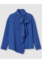 【アナイ/ANAYI】の【Eternal Line 2026】ストレッチクロス配色ボウタイ ブラウス 人気、トレンドファッション・服の通販 founy(ファニー) ファッション Fashion レディースファッション Fashion for Women トップス・カットソー Cut & Sew Tops シャツ・ブラウス・オフィスカジュアル Elegant Blouses & Button-Ups おすすめ Recommended / Our Picks ストレッチ Stretch, Stretchy Fabric スリーブ Sleeve, Long Sleeve / Short Sleeve セットアップ Set-Up, Coordinated Outfit ダブル Double, Double-Breasted バランス Balance, Style Balance リボン Ribbon, Bow ロング Long, Long-Length エレガント 上品 Elegant thumbnail ブルー|ID: prp329100004906389 ipo3291000000036736003