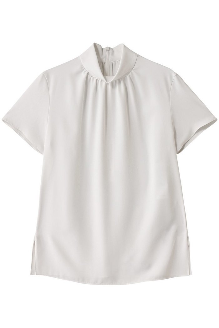 【ベイジ,/BEIGE,】のEVA(エバ)/ブラウス インテリア・キッズ・メンズ・レディースファッション・服の通販 founy(ファニー) https://founy.com/ ファッション Fashion レディースファッション Fashion for Women トップス・カットソー Cut & Sew Tops シャツ・ブラウス・オフィスカジュアル Elegant Blouses & Button-Ups エレガント 上品 Elegant ギャザー Gathered, Ruffled ショート Short, Short Length スリーブ Sleeve, Long Sleeve / Short Sleeve セレモニー Ceremony ドレープ Drape, Draping Fabric ハイネック High Neck, Mock Neck |ID: prp329100004906394 ipo3291000000036736046