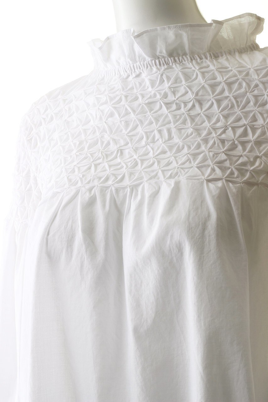 【マーレット/MERLETTE】のMAJORELLEブラウス 人気、トレンドファッション・服の通販 founy(ファニー) 　ファッション　Fashion　レディースファッション　Fashion for Women　トップス・カットソー　Cut & Sew Tops　シャツ・ブラウス・オフィスカジュアル　Elegant Blouses & Button-Ups　スリーブ　Sleeve, Long Sleeve / Short Sleeve　パーティ　Party, Party Style　フリル　Frill, Ruffle　ヨーク　Yoke, Yoke Design　ロング　Long, Long-Length　定番　Standard, Basic Item　other-5|ID: prp329100004906406 ipo3291000000036736147