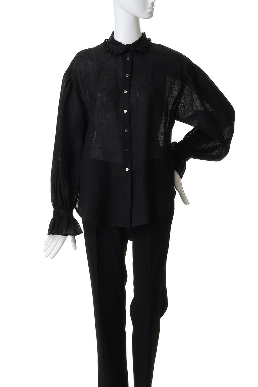 【ビリティス ディセッタン/Bilitis dix-sept ans】のリネンブラウス 人気、トレンドファッション・服の通販 founy(ファニー) 　ファッション　Fashion　レディースファッション　Fashion for Women　トップス・カットソー　Cut & Sew Tops　シャツ・ブラウス・オフィスカジュアル　Elegant Blouses & Button-Ups　シンプル　Simple, Minimal　スリーブ　Sleeve, Long Sleeve / Short Sleeve　トレンド　Trend, Trending Now　フェミニン　Feminine, Girly　リネン　Linen, Linen Fabric　ロング　Long, Long-Length　other-2|ID: prp329100004906408 ipo3291000000036736158