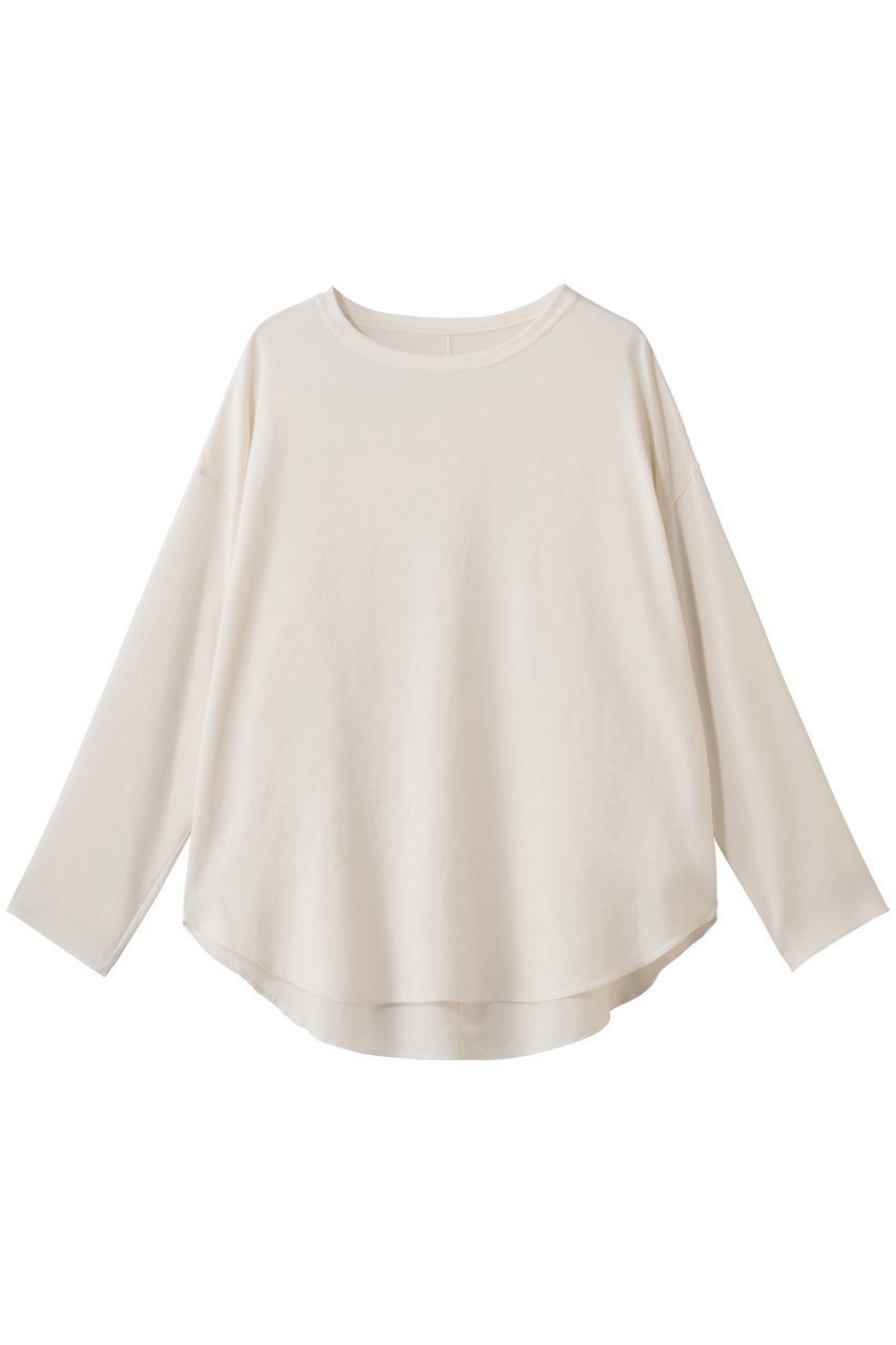 【プルミエ アロンディスモン/1er Arrondissement】のジョーゼットプルオーバー 人気、トレンドファッション・服の通販 founy(ファニー) 　ファッション　Fashion　レディースファッション　Fashion for Women　トップス・カットソー　Cut & Sew Tops　シャツ・ブラウス・オフィスカジュアル　Elegant Blouses & Button-Ups　カジュアルプルオーバー・ニットトップス　Pullovers & Knit Tops / Casual Pullovers　シンプル　Simple, Minimal　ジョーゼット　Georgette, Semi-Sheer Fabric　スリーブ　Sleeve, Long Sleeve / Short Sleeve　ドレープ　Drape, Draping Fabric　ロング　Long, Long-Length　エレガント 上品　Elegant　 other-1|ID: prp329100004906409 ipo3291000000036736163