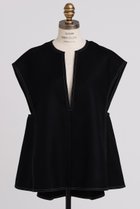 【ヒューエルミュージアム/hueLe Museum】の【STUMBLY】Back Peplum Gilet BL 人気、トレンドファッション・服の通販 founy(ファニー) ファッション Fashion レディースファッション Fashion for Women アウター Coat / Outerwear Collection トップス・カットソー Cut & Sew Tops キャミソール&ノースリーブ Camisoles & Sleeveless Tops シャツ・ブラウス・オフィスカジュアル Elegant Blouses & Button-Ups ベスト&ジレ / 重ね着スタイル Vests & Gilets なめらか Smooth, Silky Texture ノースリーブ Sleeveless, No-Sleeve フロント Front, Front Design ペプラム Peplum, Flared Hem thumbnail ブラック|ID: prp329100004906421 ipo3291000000036736246