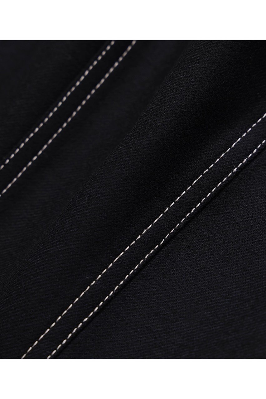 【ヒューエルミュージアム/hueLe Museum】の【STUMBLY】Back Peplum Gilet BL 人気、トレンドファッション・服の通販 founy(ファニー) 　ファッション　Fashion　レディースファッション　Fashion for Women　アウター　Coat / Outerwear Collection　トップス・カットソー　Cut & Sew Tops　キャミソール&ノースリーブ　Camisoles & Sleeveless Tops　シャツ・ブラウス・オフィスカジュアル　Elegant Blouses & Button-Ups　ベスト&ジレ / 重ね着スタイル　Vests & Gilets　なめらか　Smooth, Silky Texture　ノースリーブ　Sleeveless, No-Sleeve　フロント　Front, Front Design　ペプラム　Peplum, Flared Hem　other-6|ID: prp329100004906421 ipo3291000000036736251