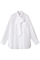 【エンフォルド/ENFOLD】のASYMMETRY BOW-TIE SHIRT/シャツ 人気、トレンドファッション・服の通販 founy(ファニー) ファッション Fashion レディースファッション Fashion for Women トップス・カットソー Cut & Sew Tops シャツ・ブラウス・オフィスカジュアル Elegant Blouses & Button-Ups アシンメトリー Asymmetrical Style スリーブ Sleeve, Long Sleeve / Short Sleeve ポケット Pocket, Pocket Detail ロング Long, Long-Length |ID:prp329100004906423