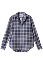 【フランク&アイリーン/Frank&Eileen】のEILEEN イタリアンコットン ブルーチェック シャツ 人気、トレンドファッション・服の通販 founy(ファニー) ファッション Fashion レディースファッション Fashion for Women トップス・カットソー Cut & Sew Tops シャツ・ブラウス・オフィスカジュアル Elegant Blouses & Button-Ups スラックス Slacks, Dress Pants スリーブ Sleeve, Long Sleeve / Short Sleeve チェック Check, Plaid, Tartan デニム Denim, Jeans Material トレンド Trend, Trending Now モダン Modern, Contemporary ロング Long, Long-Length thumbnail ブルー|ID: prp329100004906432 ipo3291000000036736330