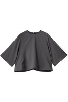 【オブリオ/AUBRIOT】のウーステッド テントトップス 人気、トレンドファッション・服の通販 founy(ファニー) ファッション Fashion レディースファッション Fashion for Women トップス・カットソー Cut & Sew Tops シャツ・ブラウス・オフィスカジュアル Elegant Blouses & Button-Ups イタリア Italy コンパクト Compact, Small Size ショート Short, Short Length スリーブ Sleeve, Long Sleeve / Short Sleeve スーツ Suit, Formalwear セットアップ Set-Up, Coordinated Outfit バランス Balance, Style Balance フレア Flare, Flared ペンシル Pencil, Pencil Skirt マニッシュ Mannish, Boyish メンズ Men's, Menswear thumbnail チャコールグレー|ID: prp329100004906435 ipo3291000000036736352