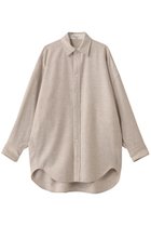 【ブラミンク/BLAMINK】の【BLMK】ウールカシミヤレギュラーカラーシャツ 人気、トレンドファッション・服の通販 founy(ファニー) ファッション Fashion レディースファッション Fashion for Women トップス・カットソー Cut & Sew Tops シャツ・ブラウス・オフィスカジュアル Elegant Blouses & Button-Ups スリーブ Sleeve, Long Sleeve / Short Sleeve ベーシック Basic, Essential ロング Long, Long-Length thumbnail ベージュ|ID: prp329100004906446 ipo3291000000036736433