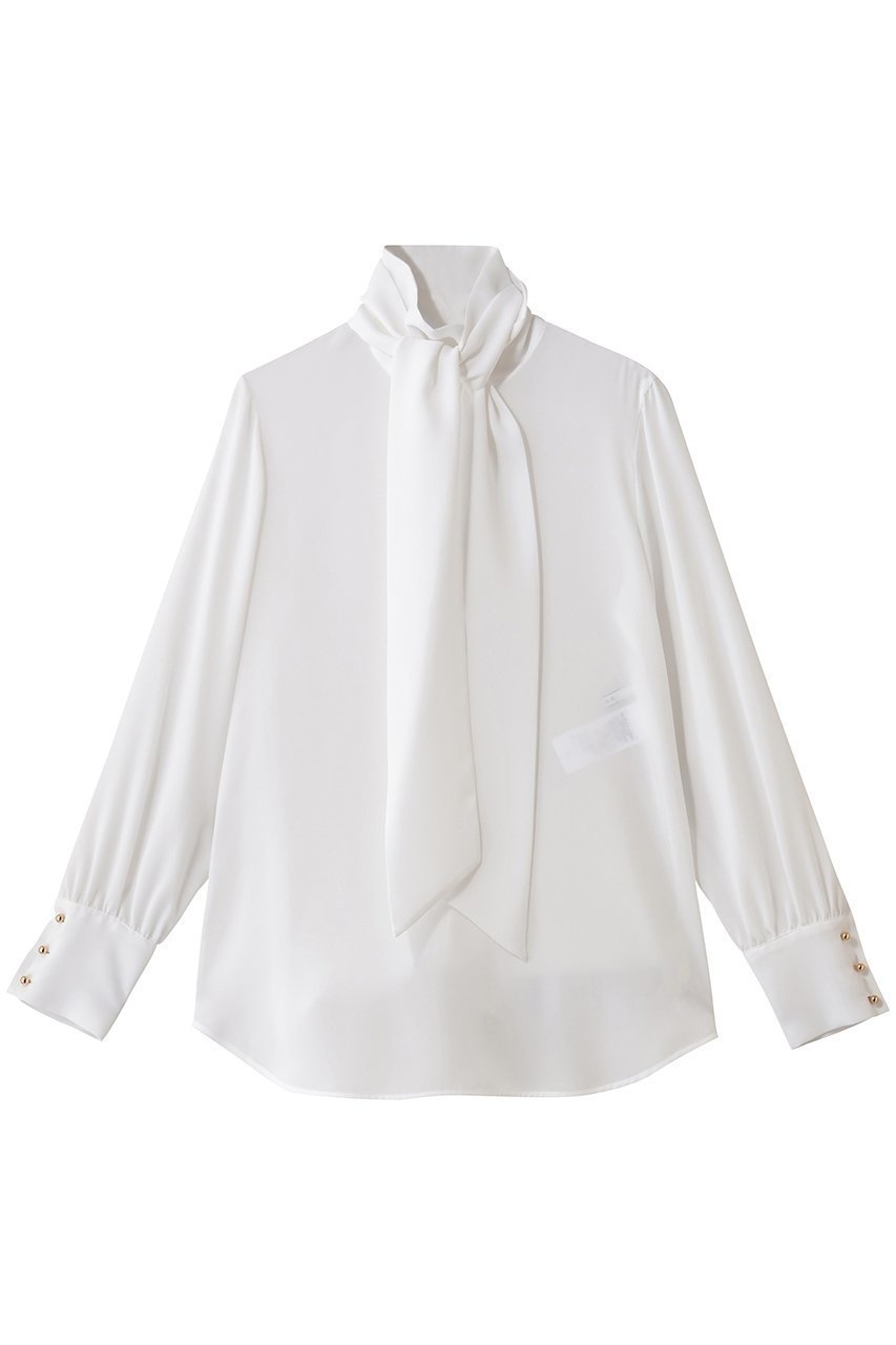 【ベイジ,/BEIGE,】のSTOW / パフスリーブボウタイブラウス 人気、トレンドファッション・服の通販 founy(ファニー) 　ファッション　Fashion　レディースファッション　Fashion for Women　トップス・カットソー　Cut & Sew Tops　シャツ・ブラウス・オフィスカジュアル　Elegant Blouses & Button-Ups　インナー　Innerwear　エレガント 上品　Elegant　ジャケット　Jacket, Outerwear　スリーブ　Sleeve, Long Sleeve / Short Sleeve　ロング　Long, Long-Length　人気　Popular, Best Seller　ビジネス 仕事 通勤　Business / Work / Commuting　 other-1|ID: prp329100004906451 ipo3291000000036736472