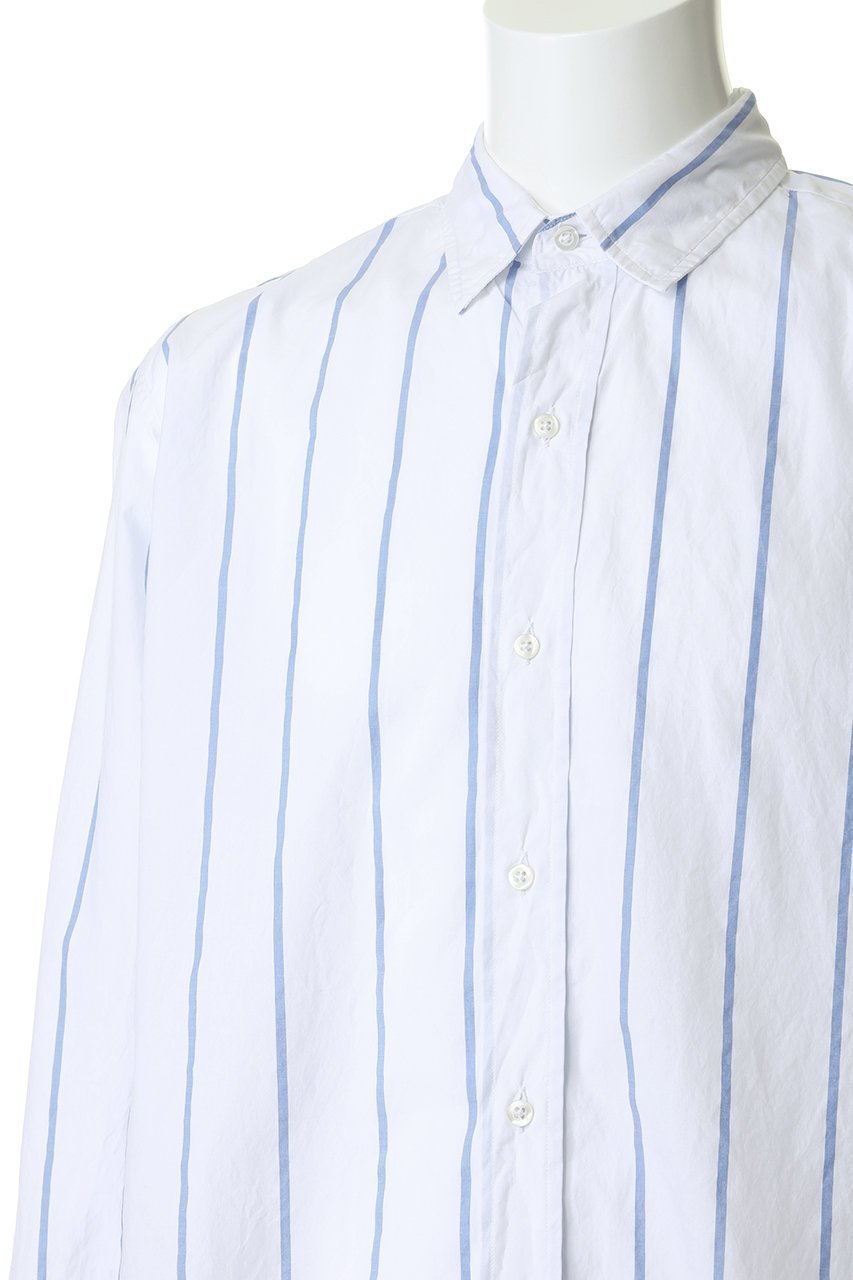 【フランク&アイリーン/Frank&Eileen / MEN】の【MEN】FINBAR イタリアンコットン ブルーストライプ シャツ 人気、トレンドファッション・服の通販 founy(ファニー) 　ファッション　Fashion　メンズファッション　Fashion for Men　インナー　Innerwear　ショーツ　Shorts, Short Pants　ジャケット　Jacket, Outerwear　ストライプ　Stripe, Striped Pattern　スリーブ　Sleeve, Long Sleeve / Short Sleeve　ロング　Long, Long-Length　other-5|ID: prp329100004906469 ipo3291000000036736604