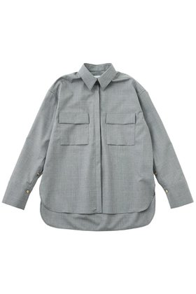 【ザ ストア バイ シー/THE STORE by C】 【COCUCA】比翼ベーシックシャツ人気、トレンドファッション・服の通販 founy(ファニー) ファッション Fashion レディースファッション Fashion for Women トップス・カットソー Cut & Sew Tops シャツ・ブラウス・オフィスカジュアル Elegant Blouses & Button-Ups カフス Cuff Design スリーブ Sleeve, Long Sleeve / Short Sleeve スーツ Suit, Formalwear デニム Denim, Jeans Material フロント Front, Front Design ベーシック Basic, Essential ポケット Pocket, Pocket Detail ロング Long, Long-Length 別注 Limited Edition, Custom Order |ID:prp329100004906479