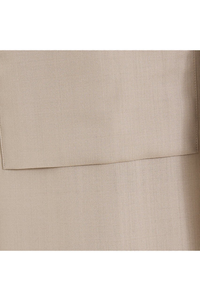 【ザ ストア バイ シー/THE STORE by C】の【COCUCA】比翼ベーシックシャツ 人気、トレンドファッション・服の通販 founy(ファニー) 　ファッション　Fashion　レディースファッション　Fashion for Women　トップス・カットソー　Cut & Sew Tops　シャツ・ブラウス・オフィスカジュアル　Elegant Blouses & Button-Ups　カフス　Cuff Design　スリーブ　Sleeve, Long Sleeve / Short Sleeve　スーツ　Suit, Formalwear　デニム　Denim, Jeans Material　フロント　Front, Front Design　ベーシック　Basic, Essential　ポケット　Pocket, Pocket Detail　ロング　Long, Long-Length　別注　Limited Edition, Custom Order　other-8|ID: prp329100004906479 ipo3291000000036736701