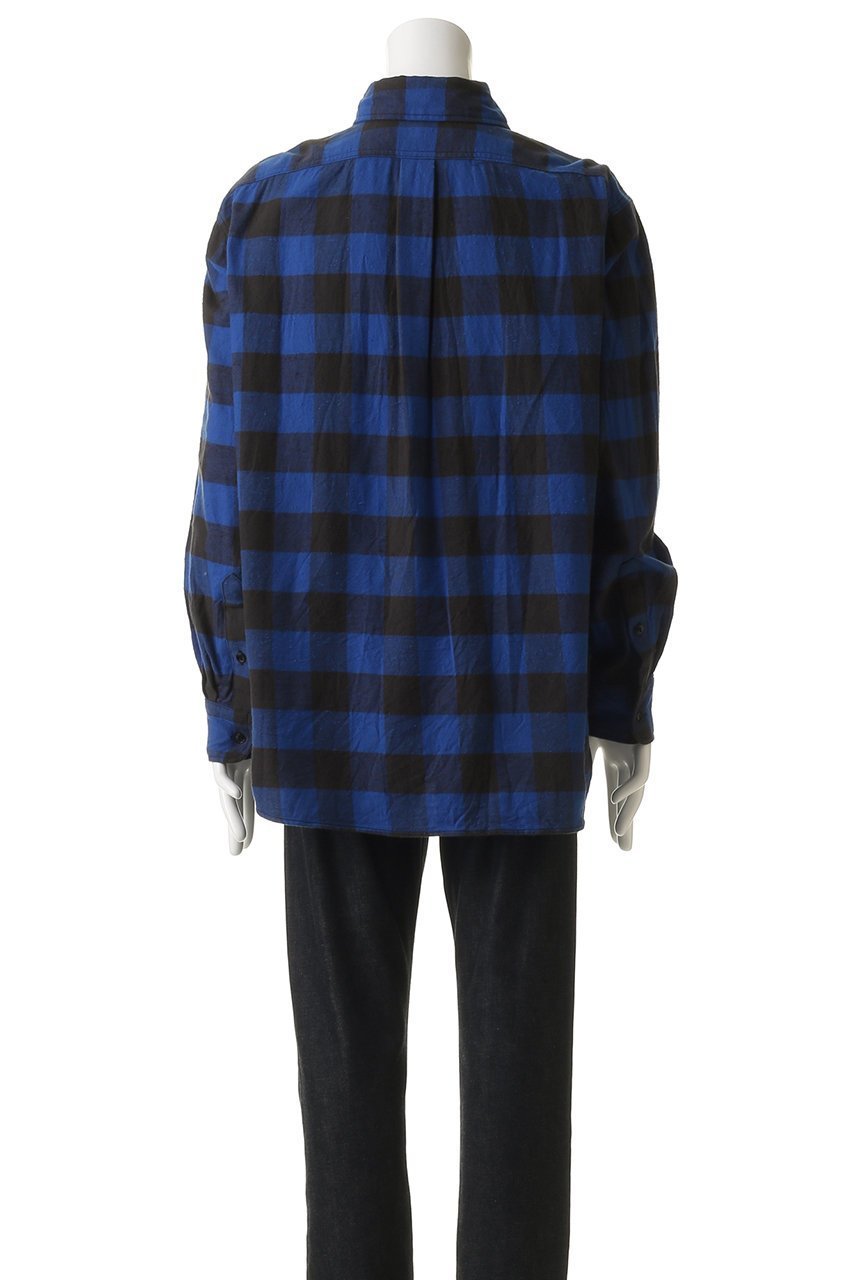 【セブン バイ セブン/SEVEN BY SEVEN / MEN】の【MEN】BUFFALO CHECK ワーク シャツ 人気、トレンドファッション・服の通販 founy(ファニー) 　ファッション　Fashion　メンズファッション　Fashion for Men　スリーブ　Sleeve, Long Sleeve / Short Sleeve　ロング　Long, Long-Length　ワーク　Workwear, Utility Style　エレガント 上品　Elegant　other-4|ID: prp329100004906483 ipo3291000000036736728