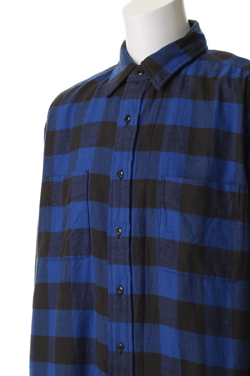 【セブン バイ セブン/SEVEN BY SEVEN / MEN】の【MEN】BUFFALO CHECK ワーク シャツ 人気、トレンドファッション・服の通販 founy(ファニー) 　ファッション　Fashion　メンズファッション　Fashion for Men　スリーブ　Sleeve, Long Sleeve / Short Sleeve　ロング　Long, Long-Length　ワーク　Workwear, Utility Style　エレガント 上品　Elegant　other-5|ID: prp329100004906483 ipo3291000000036736729