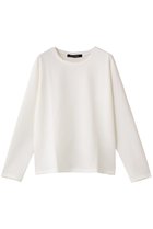 【ミズイロ インド/mizuiro ind】のジャカードクルーネックプルオーバー 人気、トレンドファッション・服の通販 founy(ファニー) ファッション Fashion レディースファッション Fashion for Women トップス・カットソー Cut & Sew Tops シャツ・ブラウス・オフィスカジュアル Elegant Blouses & Button-Ups カジュアルプルオーバー・ニットトップス Pullovers & Knit Tops / Casual Pullovers おすすめ Recommended / Our Picks カットソー Cut and Sewn Top シンプル Simple, Minimal ジャカード/ジャガード Jacquard, Woven Pattern ストレッチ Stretch, Stretchy Fabric スリーブ Sleeve, Long Sleeve / Short Sleeve セットアップ Set-Up, Coordinated Outfit ロング Long, Long-Length thumbnail off white|ID: prp329100004906496 ipo3291000000036736808