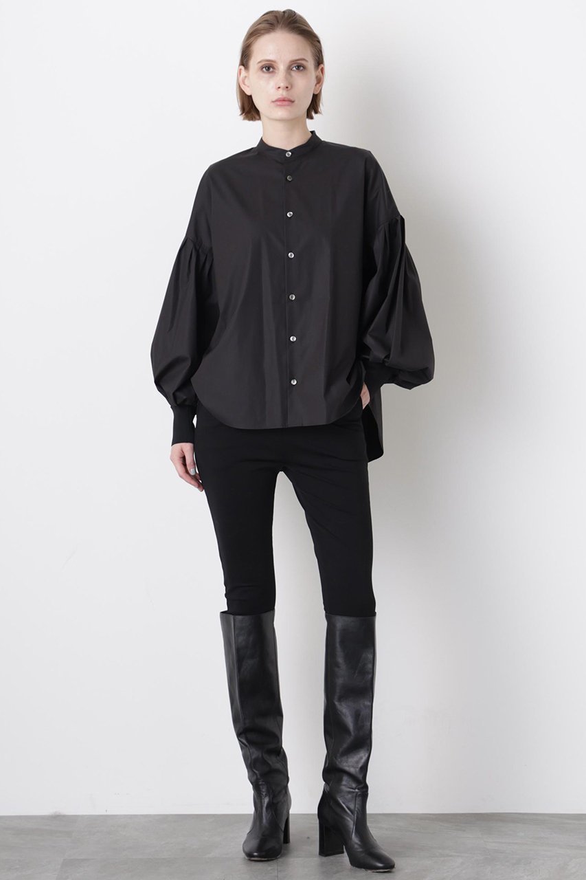 【ヒューエルミュージアム/hueLe Museum】の【STUMBLY】New Volume Sleeve Shirts 人気、トレンドファッション・服の通販 founy(ファニー) 　ファッション　Fashion　レディースファッション　Fashion for Women　トップス・カットソー　Cut & Sew Tops　シャツ・ブラウス・オフィスカジュアル　Elegant Blouses & Button-Ups　ボリューム袖・フリルスリーブブラウス　Voluminous & Ruffle Sleeves / Puffy Sleeve Tops　カフス　Cuff Design　ギャザー　Gathered, Ruffled　クラシカル　Classical, Vintage-Inspired　スタンダード　Standard, Basic　スリーブ　Sleeve, Long Sleeve / Short Sleeve　タイプライター　Typewriter Fabric, Crisp Cotton　ドロップ　Drop Shoulder, Dropped Style　マニッシュ　Mannish, Boyish　ロング　Long, Long-Length　エレガント 上品　Elegant　other-2|ID: prp329100004906537 ipo3291000000036737086