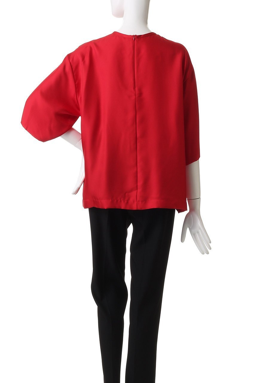 【セアン/SCEARN】の22MM SILK TWILL ブラウス 人気、トレンドファッション・服の通販 founy(ファニー) 　ファッション　Fashion　レディースファッション　Fashion for Women　トップス・カットソー　Cut & Sew Tops　シャツ・ブラウス・オフィスカジュアル　Elegant Blouses & Button-Ups　ショート　Short, Short Length　シルク　Silk, 100% Silk　シンプル　Simple, Minimal　スリーブ　Sleeve, Long Sleeve / Short Sleeve　ツイル　Twist, Twisted Detail　ハーフ　Half, Half-Length　エレガント 上品　Elegant　other-4|ID: prp329100004906547 ipo3291000000036737165