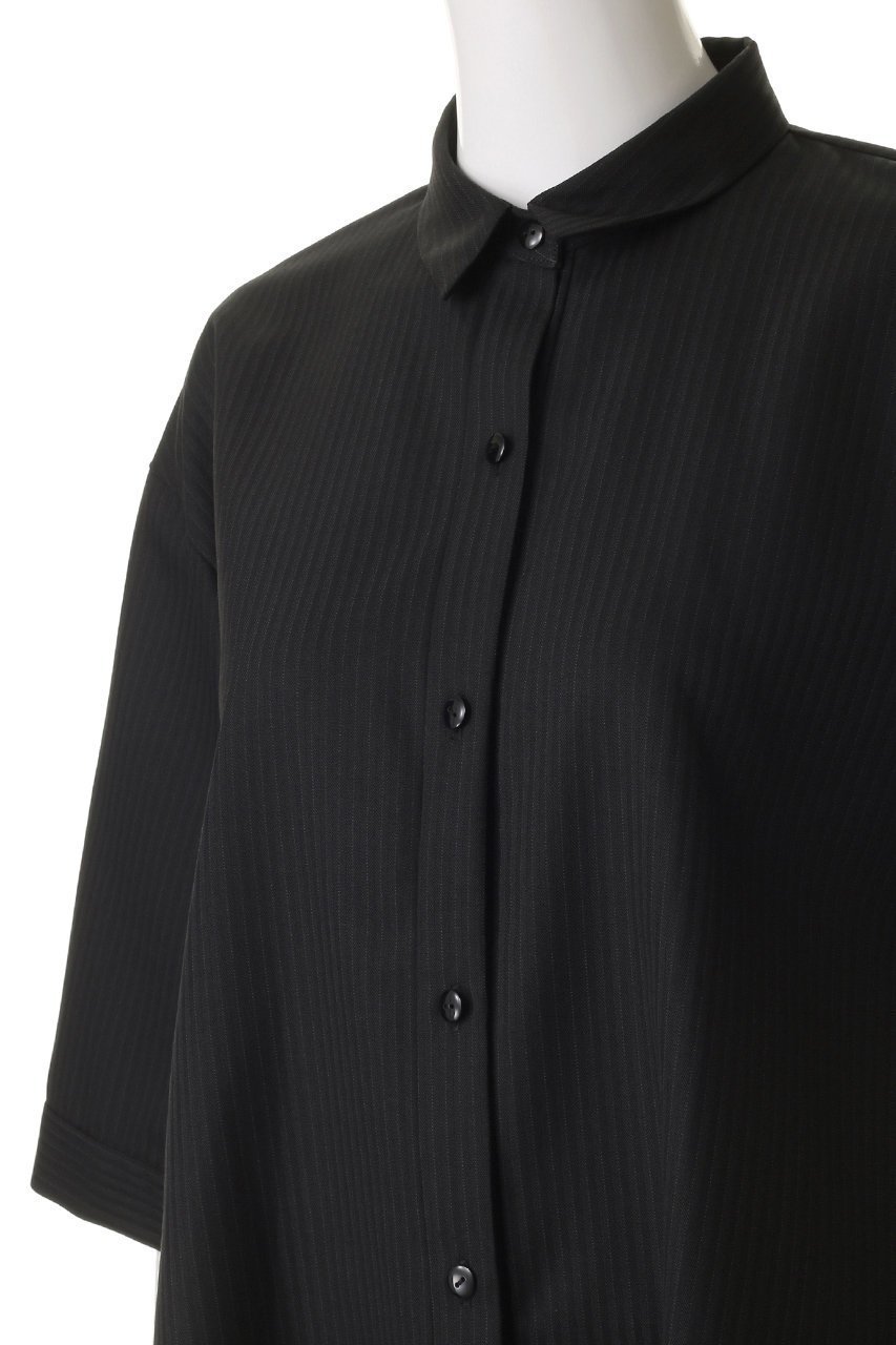 【リムアーク/RIM.ARK】のBox shirt/シャツ 人気、トレンドファッション・服の通販 founy(ファニー) 　ファッション　Fashion　レディースファッション　Fashion for Women　トップス・カットソー　Cut & Sew Tops　シャツ・ブラウス・オフィスカジュアル　Elegant Blouses & Button-Ups　ショート　Short, Short Length　ストライプ　Stripe, Striped Pattern　スリーブ　Sleeve, Long Sleeve / Short Sleeve　バランス　Balance, Style Balance　モダン　Modern, Contemporary　ロング　Long, Long-Length　エレガント 上品　Elegant　other-5|ID: prp329100004906563 ipo3291000000036737271