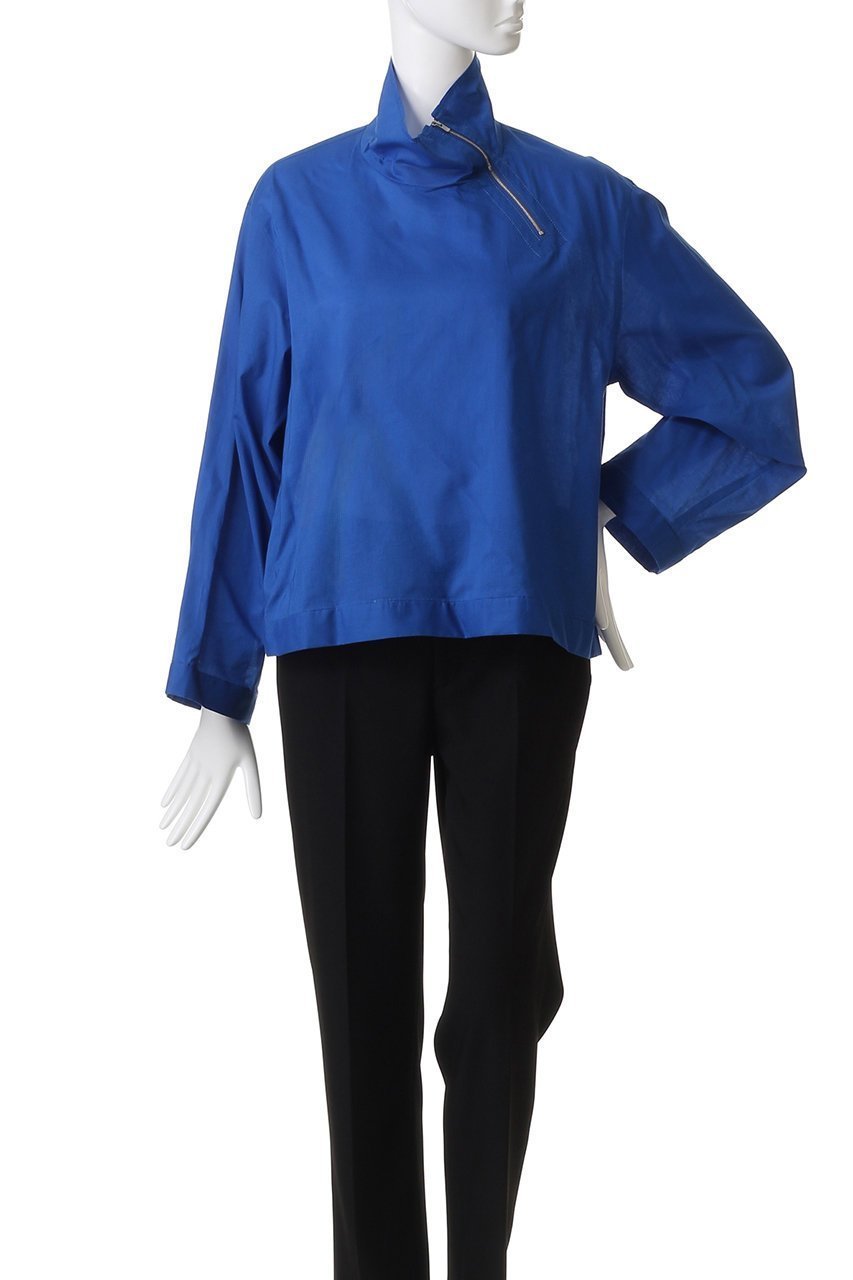 【ミズイロ インド/mizuiro ind】のジップハイネックカラープルオーバー 人気、トレンドファッション・服の通販 founy(ファニー) 　ファッション　Fashion　レディースファッション　Fashion for Women　トップス・カットソー　Cut & Sew Tops　シャツ・ブラウス・オフィスカジュアル　Elegant Blouses & Button-Ups　カジュアルプルオーバー・ニットトップス　Pullovers & Knit Tops / Casual Pullovers　アシンメトリー　Asymmetrical Style　シンプル　Simple, Minimal　ジップ　Zip, Zipper　スリーブ　Sleeve, Long Sleeve / Short Sleeve　ハイネック　High Neck, Mock Neck　ミックス　Mix, Mixed Style　ロング　Long, Long-Length　other-2|ID: prp329100004906569 ipo3291000000036737310