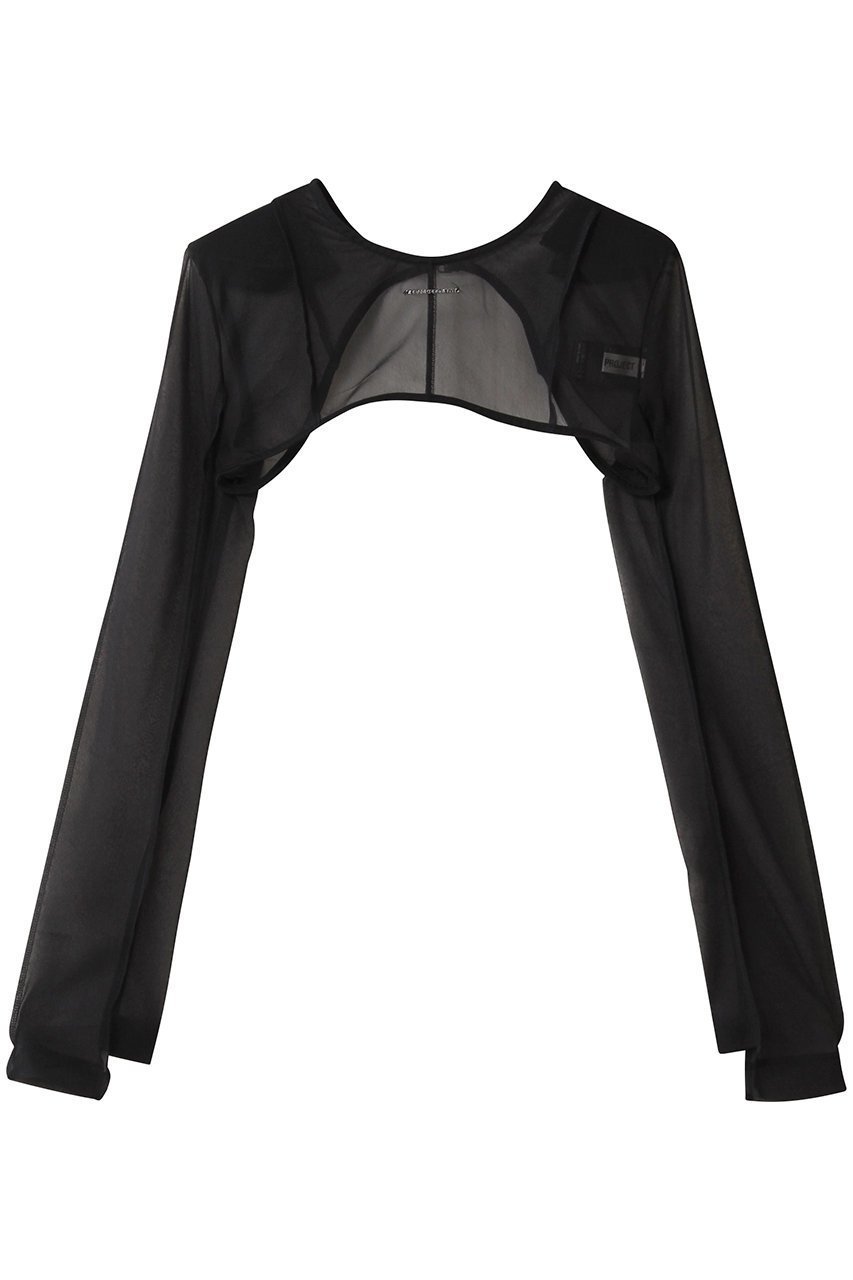 【プランク プロジェクト/PRANK PROJECT】のシアーショートボレロ / Sheer Short Bolero 人気、トレンドファッション・服の通販 founy(ファニー) 　ファッション　Fashion　レディースファッション　Fashion for Women　アウター　Coat / Outerwear Collection　ボレロ・ショート丈ジャケット / ドレス羽織りに　Boleros & Short Jackets　トップス・カットソー　Cut & Sew Tops　シャツ・ブラウス・オフィスカジュアル　Elegant Blouses & Button-Ups　おすすめ　Recommended / Our Picks　コンパクト　Compact, Small Size　シアー　Sheer, See-Through　ショート　Short, Short Length　スリーブ　Sleeve, Long Sleeve / Short Sleeve　タンク　Tank Top, Sleeveless Top　タンブラー　Tumbler, Travel Mug　チャーム　Charm, Pendant　プレート　Plate, Dish　ボレロ　Bolero, Short Cardigan　ロング　Long, Long-Length　エレガント 上品　Elegant　夏　Summer　 other-1|ID: prp329100004906573 ipo3291000000036737335