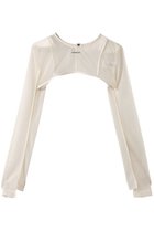 【プランク プロジェクト/PRANK PROJECT】のシアーショートボレロ / Sheer Short Bolero WHT(ホワイト)|ID: prp329100004906573 ipo3291000000036737337
