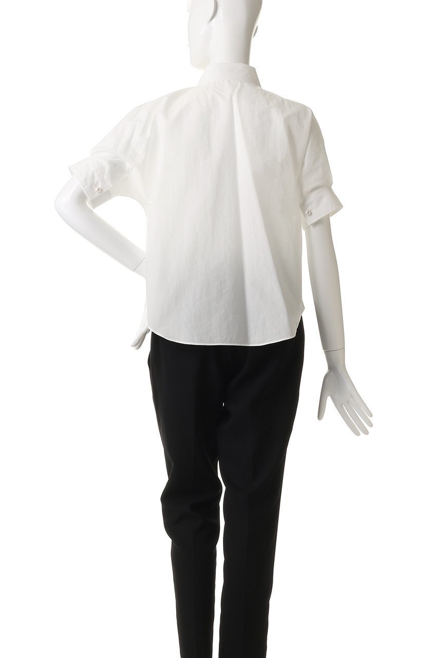 【マディソンブルー/MADISONBLUE】のPUFF SLEEVES SH パフスリーブシャツ 人気、トレンドファッション・服の通販 founy(ファニー) 　ファッション　Fashion　レディースファッション　Fashion for Women　トップス・カットソー　Cut & Sew Tops　シャツ・ブラウス・オフィスカジュアル　Elegant Blouses & Button-Ups　ショート　Short, Short Length　ストレッチ　Stretch, Stretchy Fabric　スリーブ　Sleeve, Long Sleeve / Short Sleeve　バランス　Balance, Style Balance　other-4|ID: prp329100004906579 ipo3291000000036737382