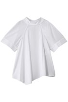 【エンフォルド/ENFOLD】のHIGH-NECK BLOUSE/ブラウス 人気、トレンドファッション・服の通販 founy(ファニー) ファッション Fashion レディースファッション Fashion for Women トップス・カットソー Cut & Sew Tops シャツ・ブラウス・オフィスカジュアル Elegant Blouses & Button-Ups おすすめ Recommended / Our Picks エレガント 上品 Elegant ショート Short, Short Length スリーブ Sleeve, Long Sleeve / Short Sleeve セットアップ Set-Up, Coordinated Outfit ハイネック High Neck, Mock Neck ワイド Wide, Wide Fit thumbnail ホワイト|ID: prp329100004906591 ipo3291000000036737459