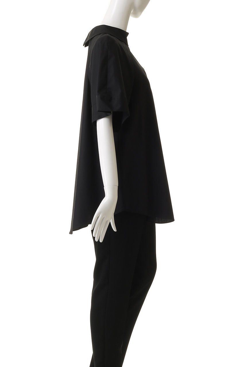 【エンフォルド/ENFOLD】のHIGH-NECK BLOUSE/ブラウス 人気、トレンドファッション・服の通販 founy(ファニー) 　ファッション　Fashion　レディースファッション　Fashion for Women　トップス・カットソー　Cut & Sew Tops　シャツ・ブラウス・オフィスカジュアル　Elegant Blouses & Button-Ups　おすすめ　Recommended / Our Picks　エレガント 上品　Elegant　ショート　Short, Short Length　スリーブ　Sleeve, Long Sleeve / Short Sleeve　セットアップ　Set-Up, Coordinated Outfit　ハイネック　High Neck, Mock Neck　ワイド　Wide, Wide Fit　other-3|ID: prp329100004906591 ipo3291000000036737462