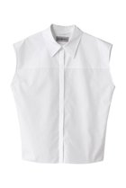 【オブリオ/AUBRIOT】のファインブロード スリーブレスシャツ オフホワイト|ID: prp329100004906616 ipo3291000000036737635