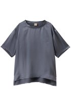 【フートーキョー/Foo Tokyo】の【UNISEX】Silk Satin Pullover チャコールグレー|ID: prp329100004906642 ipo3291000000036737859