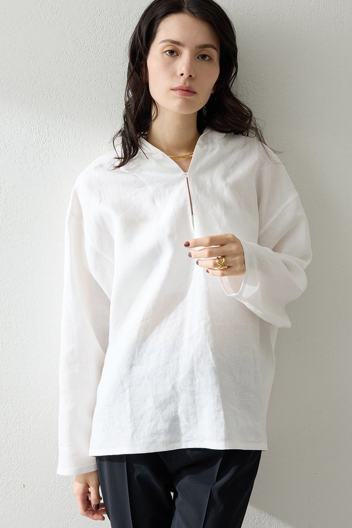 【ウィムガゼット/Whim Gazette】のリネンフードプルオーバー インテリア・キッズ・メンズ・レディースファッション・服の通販 founy(ファウニー) https://founy.com/ ファッション Fashion レディースファッション Fashion for Women トップス・カットソー Cut & Sew Tops シャツ・ブラウス・オフィスカジュアル Elegant Blouses & Button-Ups カジュアルプルオーバー・ニットトップス Pullovers & Knit Tops / Casual Pullovers スリーブ Sleeve, Long Sleeve / Short Sleeve デニム Denim, Jeans Material フレンチ French, French Style ボトム Bottoms, Lower Wear リネン Linen, Linen Fabric リラックス Relax, Relaxed Fit ロング Long, Long-Length 夏 Summer 春 Spring S/S・春夏 SS, Spring/Summer, Warm Season 長袖 Long Sleeve, Full Sleeve |ID: prp329100004906653 ipo3291000000036737966