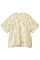【カレンソロジー/Curensology】のフラワービーズTOPS 人気、トレンドファッション・服の通販 founy(ファニー) ファッション Fashion レディースファッション Fashion for Women トップス・カットソー Cut & Sew Tops シャツ・ブラウス・オフィスカジュアル Elegant Blouses & Button-Ups ショート Short, Short Length スリーブ Sleeve, Long Sleeve / Short Sleeve フラワー Flower, Floral モチーフ Motif, Design Theme エレガント 上品 Elegant 夏 Summer 春 Spring S/S・春夏 SS, Spring/Summer, Warm Season |ID:prp329100004906664