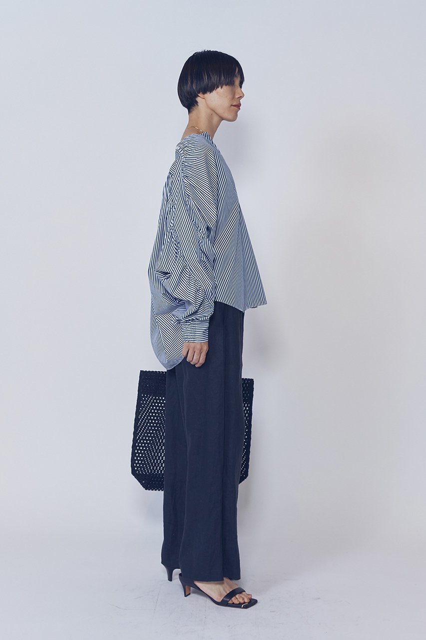 【プルミエ アロンディスモン/1er Arrondissement】のギャザーブラウス 人気、トレンドファッション・服の通販 founy(ファニー) 　ファッション　Fashion　レディースファッション　Fashion for Women　トップス・カットソー　Cut & Sew Tops　シャツ・ブラウス・オフィスカジュアル　Elegant Blouses & Button-Ups　ギャザー　Gathered, Ruffled　スキッパー　Skipper, Open Collar　スリーブ　Sleeve, Long Sleeve / Short Sleeve　ロング　Long, Long-Length　エレガント 上品　Elegant　再入荷　Restock / Back in Stock　other-7|ID: prp329100004906666 ipo3291000000036738081