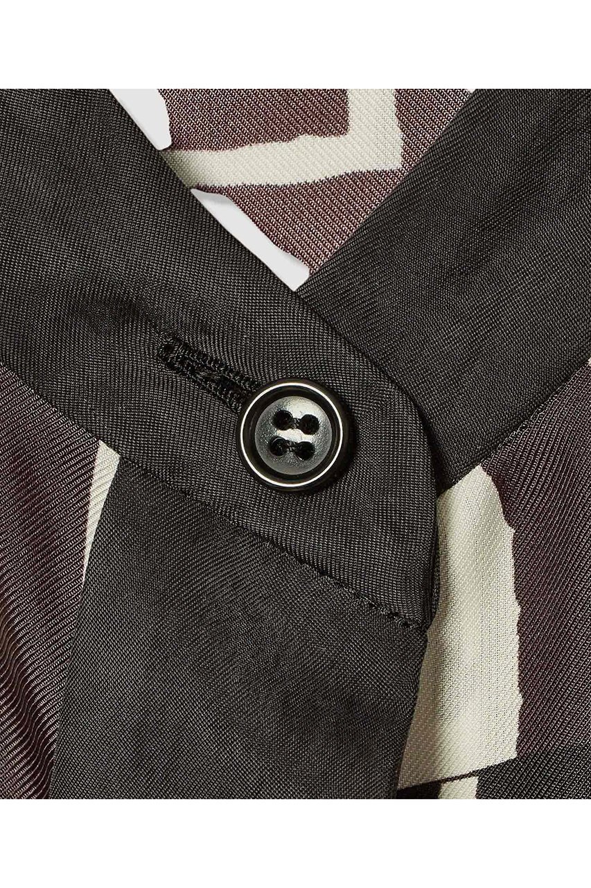 【アルアバイル/allureville】のパッチワークプリントボウブラウス 人気、トレンドファッション・服の通販 founy(ファニー) 　ファッション　Fashion　レディースファッション　Fashion for Women　トップス・カットソー　Cut & Sew Tops　シャツ・ブラウス・オフィスカジュアル　Elegant Blouses & Button-Ups　エレガント 上品　Elegant　スリーブ　Sleeve, Long Sleeve / Short Sleeve　パッチワーク　Patchwork, Mixed Fabric　ブロック　Block, Solid Block Pattern　プリント　Print, Printed Pattern　モダン　Modern, Contemporary　モチーフ　Motif, Design Theme　ロング　Long, Long-Length　手描き　Hand-Drawn, Illustrated　other-4|ID: prp329100004906673 ipo3291000000036738140