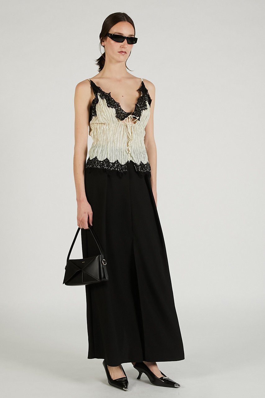 【プランク プロジェクト/PRANK PROJECT】のワッシャーレースキャミトップス / Washer Lace Cami Tops 人気、トレンドファッション・服の通販 founy(ファニー) 　ファッション　Fashion　レディースファッション　Fashion for Women　トップス・カットソー　Cut & Sew Tops　キャミソール&ノースリーブ　Camisoles & Sleeveless Tops　シャツ・ブラウス・オフィスカジュアル　Elegant Blouses & Button-Ups　おすすめ　Recommended / Our Picks　インナー　Innerwear　キャミ　Camisole, Cami Top　コンビ　Combo, Combination Style　ストライプ　Stripe, Striped Pattern　ノースリーブ　Sleeveless, No-Sleeve　ランジェリー　Lingerie, Intimate Wear　ランダム　Random, Irregular　レース　Lace, Lace Fabric　ワッシャー　Washer, Crinkled Finish　羽織　Haori, Light Jacket　other-6|ID: prp329100004906678 ipo3291000000036738191