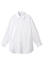 【ジェイドット/j.】の高密度コットンコクーンフォルムシャツ 人気、トレンドファッション・服の通販 founy(ファニー) ファッション Fashion レディースファッション Fashion for Women トップス・カットソー Cut & Sew Tops シャツ・ブラウス・オフィスカジュアル Elegant Blouses & Button-Ups おすすめ Recommended / Our Picks コンパクト Compact, Small Size スリーブ Sleeve, Long Sleeve / Short Sleeve ファブリック Fabric, Textile ロング Long, Long-Length エレガント 上品 Elegant thumbnail ホワイト|ID: prp329100004906680 ipo3291000000036738197