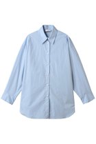 【ジェイドット/j.】の高密度コットンコクーンフォルムシャツ 人気、トレンドファッション・服の通販 founy(ファニー) ファッション Fashion レディースファッション Fashion for Women トップス・カットソー Cut & Sew Tops シャツ・ブラウス・オフィスカジュアル Elegant Blouses & Button-Ups おすすめ Recommended / Our Picks コンパクト Compact, Small Size スリーブ Sleeve, Long Sleeve / Short Sleeve ファブリック Fabric, Textile ロング Long, Long-Length エレガント 上品 Elegant thumbnail ブルー|ID: prp329100004906680 ipo3291000000036738198