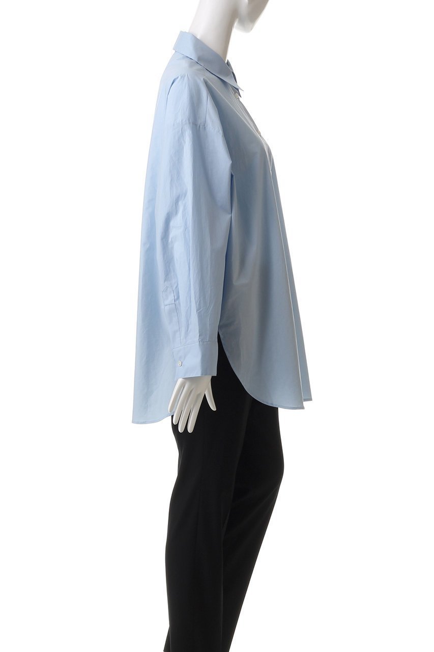 【ジェイドット/j.】の高密度コットンコクーンフォルムシャツ 人気、トレンドファッション・服の通販 founy(ファニー) 　ファッション　Fashion　レディースファッション　Fashion for Women　トップス・カットソー　Cut & Sew Tops　シャツ・ブラウス・オフィスカジュアル　Elegant Blouses & Button-Ups　おすすめ　Recommended / Our Picks　コンパクト　Compact, Small Size　スリーブ　Sleeve, Long Sleeve / Short Sleeve　ファブリック　Fabric, Textile　ロング　Long, Long-Length　エレガント 上品　Elegant　other-3|ID: prp329100004906680 ipo3291000000036738200