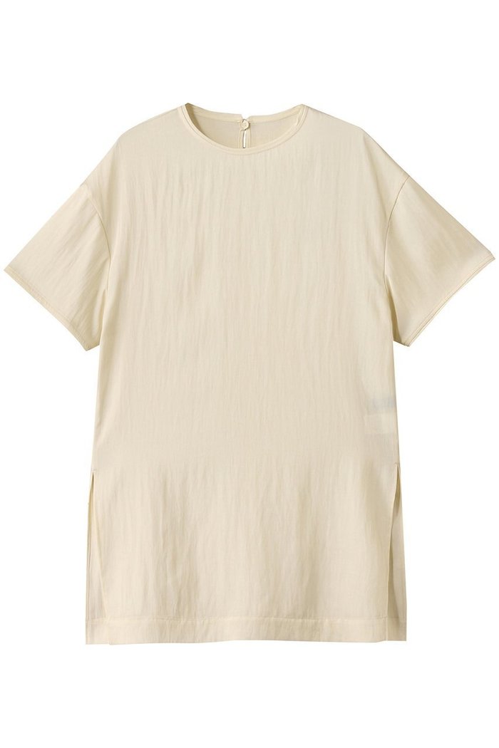 【アンクレイヴ/uncrave】のドレープツイル Tブラウス インテリア・キッズ・メンズ・レディースファッション・服の通販 founy(ファニー) https://founy.com/ ファッション Fashion レディースファッション Fashion for Women トップス・カットソー Cut & Sew Tops シャツ・ブラウス・オフィスカジュアル Elegant Blouses & Button-Ups ショート Short, Short Length スリット Slit, Slit Detail スリーブ Sleeve, Long Sleeve / Short Sleeve エレガント 上品 Elegant 夏 Summer ビジネス 仕事 通勤 Business / Work / Commuting |ID: prp329100004906685 ipo3291000000036738238