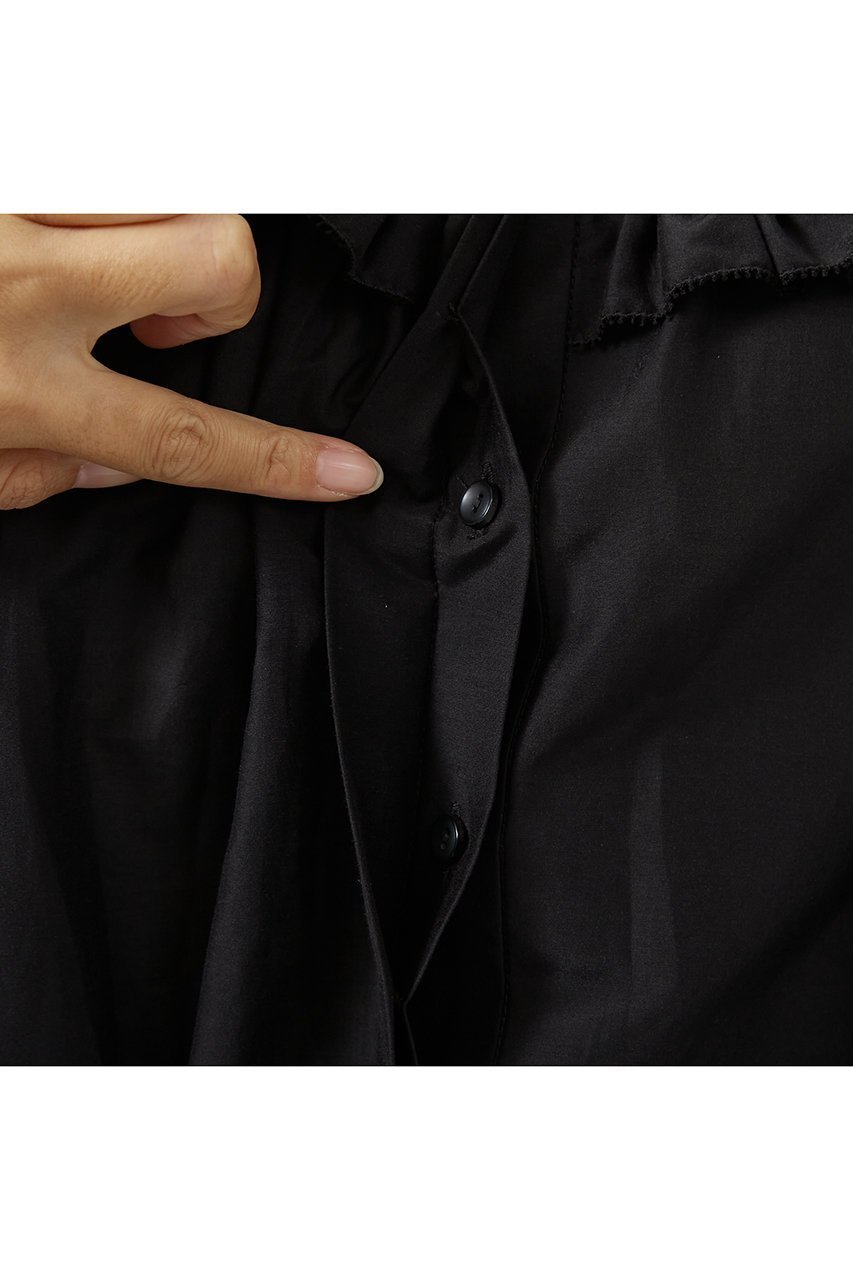 【デザイン ワークス/DESIGN WORKS】のコットンシルクローンシャーリングシャツ 人気、トレンドファッション・服の通販 founy(ファニー) 　ファッション　Fashion　レディースファッション　Fashion for Women　トップス・カットソー　Cut & Sew Tops　シャツ・ブラウス・オフィスカジュアル　Elegant Blouses & Button-Ups　エアリー　Airy Texture　ギャザー　Gathered, Ruffled　シャーリング　Shirring, Ruched　ショート　Short, Short Length　シルク　Silk, 100% Silk　スリーブ　Sleeve, Long Sleeve / Short Sleeve　バランス　Balance, Style Balance　フェミニン　Feminine, Girly　マニッシュ　Mannish, Boyish　エレガント 上品　Elegant　other-7|ID: prp329100004906690 ipo3291000000036738279