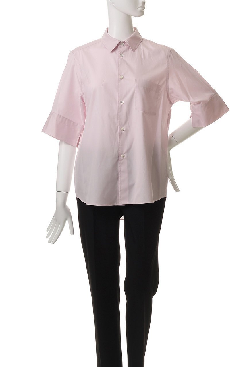 【ミディウミソリッド/MIDIUMISOLID】のh/slv shirt.M シャツ 人気、トレンドファッション・服の通販 founy(ファニー) 　ファッション　Fashion　レディースファッション　Fashion for Women　トップス・カットソー　Cut & Sew Tops　シャツ・ブラウス・オフィスカジュアル　Elegant Blouses & Button-Ups　ショート　Short, Short Length　スリーブ　Sleeve, Long Sleeve / Short Sleeve　other-2|ID: prp329100004906702 ipo3291000000036738384