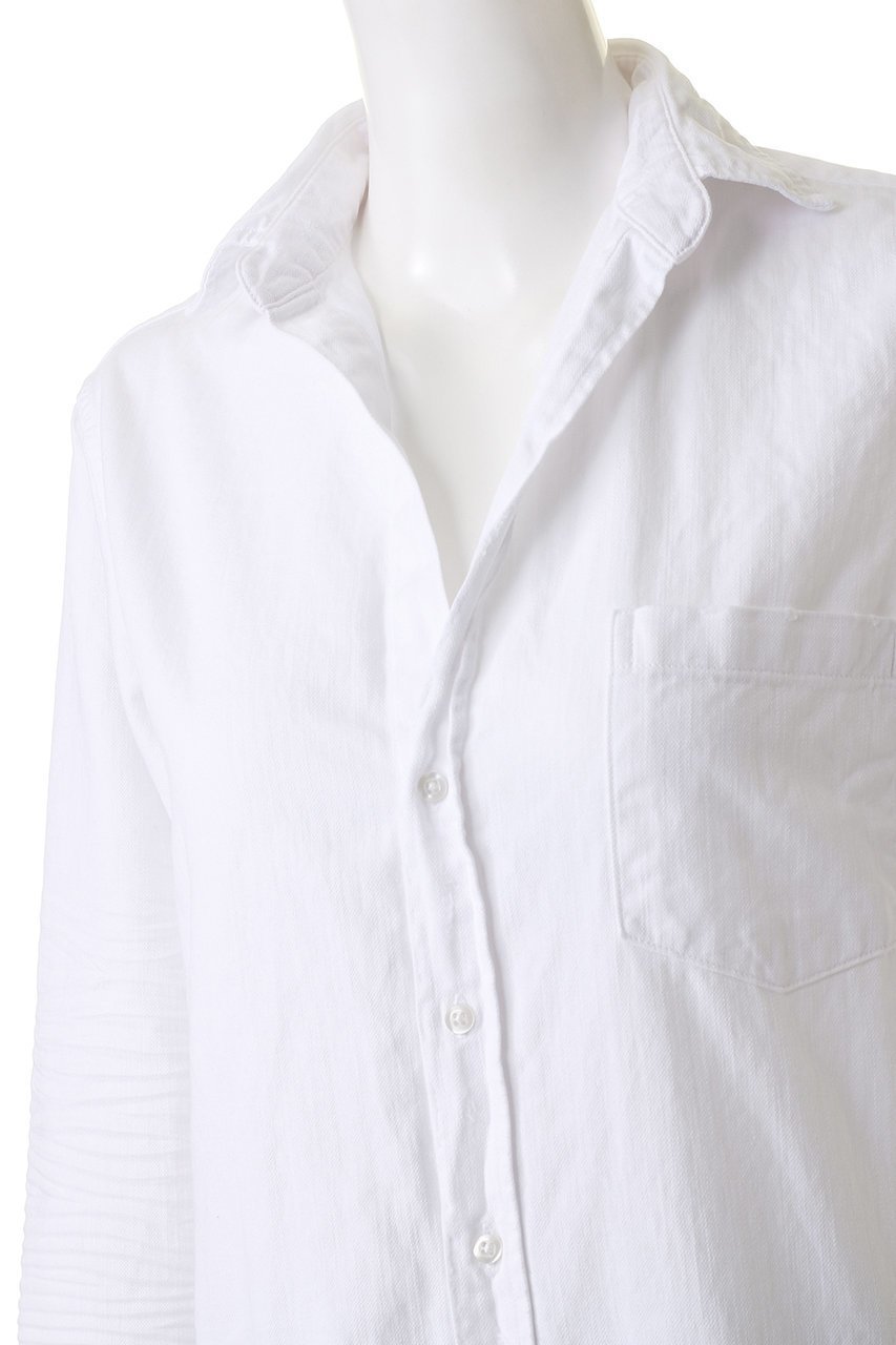 【フランク&アイリーン/Frank&Eileen】のRORY ストーンウォッシュドインディゴ ホワイトデニムシャツ 人気、トレンドファッション・服の通販 founy(ファニー) 　ファッション　Fashion　レディースファッション　Fashion for Women　トップス・カットソー　Cut & Sew Tops　シャツ・ブラウス・オフィスカジュアル　Elegant Blouses & Button-Ups　スリム　Slim, Slim Fit　スリーブ　Sleeve, Long Sleeve / Short Sleeve　デニム　Denim, Jeans Material　ロング　Long, Long-Length　定番　Standard, Basic Item　other-5|ID: prp329100004906714 ipo3291000000036738476