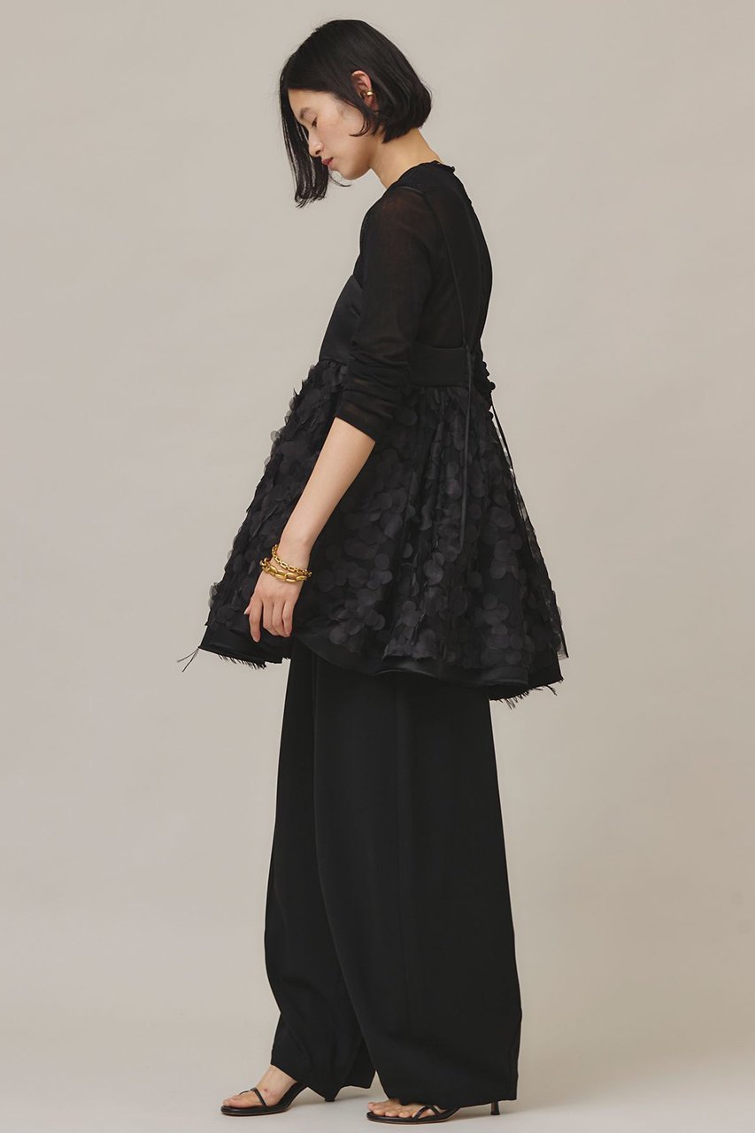 【カレンソロジー/Curensology】のドットチュールキャミソール 人気、トレンドファッション・服の通販 founy(ファニー) 　ファッション　Fashion　レディースファッション　Fashion for Women　トップス・カットソー　Cut & Sew Tops　キャミソール&ノースリーブ　Camisoles & Sleeveless Tops　シャツ・ブラウス・オフィスカジュアル　Elegant Blouses & Button-Ups　おすすめ　Recommended / Our Picks　カットソー　Cut and Sewn Top　キャミソール　Camisole, Spaghetti Strap Top　サテン　Satin, Glossy Fabric　ダウン　Down, Puffer　チュール　Tulip, Tulip Motif　デニム　Denim, Jeans Material　ドット　Polka Dot, Dot Pattern　ノースリーブ　Sleeveless, No-Sleeve　ベビー　Baby, Babywear　ボトム　Bottoms, Lower Wear　ランダム　Random, Irregular　ルーズ　Loose, Oversized　ワイド　Wide, Wide Fit　other-5|ID: prp329100004906717 ipo3291000000036738499