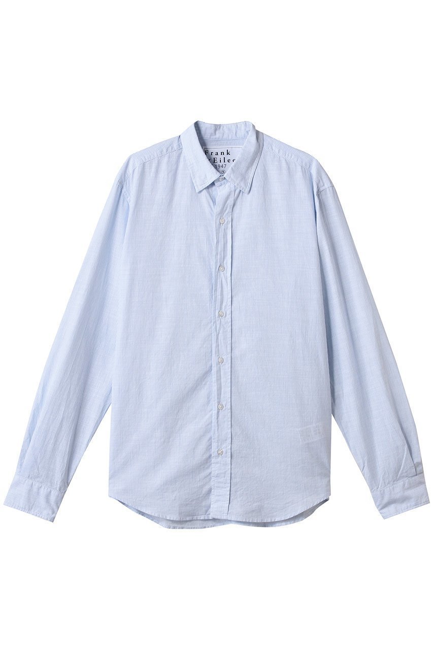 【フランク&アイリーン/Frank&Eileen / MEN】の【MEN】FINBAR イタリアンコットン ブルーストライプシャツ 人気、トレンドファッション・服の通販 founy(ファニー) 　ファッション　Fashion　メンズファッション　Fashion for Men　ジャケット　Jacket, Outerwear　スリーブ　Sleeve, Long Sleeve / Short Sleeve　ロング　Long, Long-Length　夏　Summer　 other-1|ID: prp329100004906720 ipo3291000000036738518