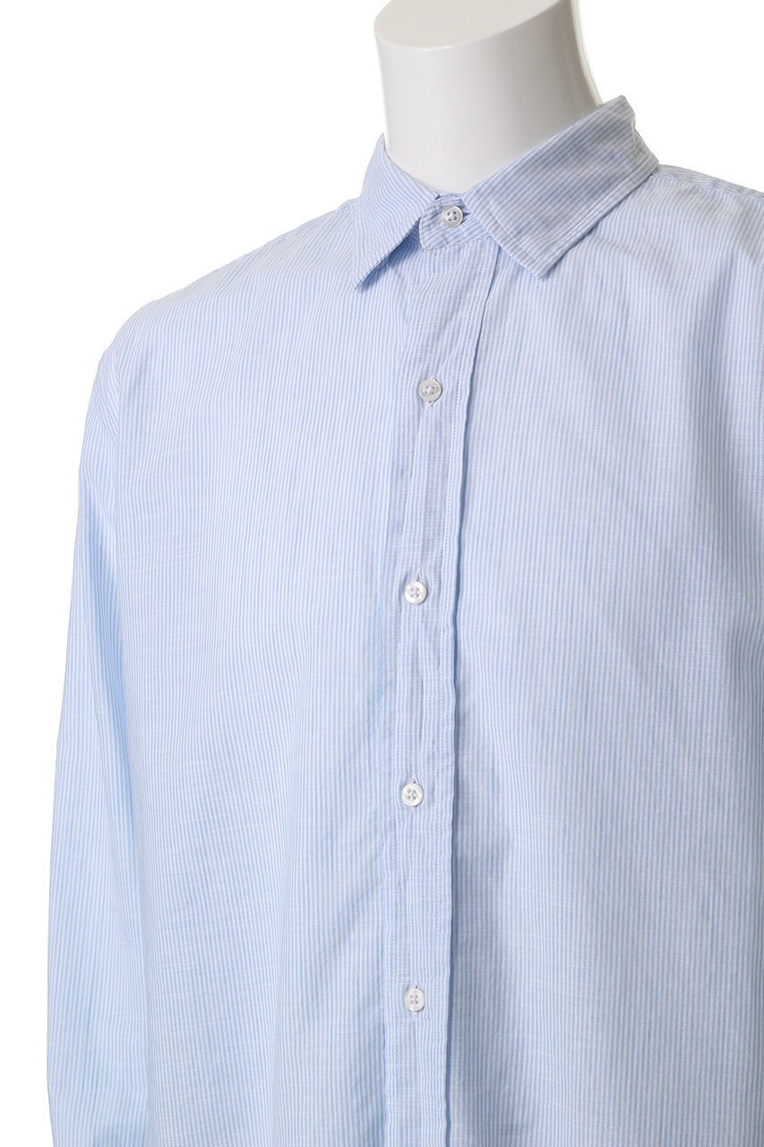 【フランク&アイリーン/Frank&Eileen / MEN】の【MEN】FINBAR イタリアンコットン ブルーストライプシャツ 人気、トレンドファッション・服の通販 founy(ファニー) 　ファッション　Fashion　メンズファッション　Fashion for Men　ジャケット　Jacket, Outerwear　スリーブ　Sleeve, Long Sleeve / Short Sleeve　ロング　Long, Long-Length　夏　Summer　other-5|ID: prp329100004906720 ipo3291000000036738523